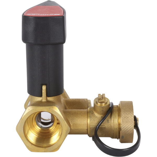 БРОЕН Basic Клапан ручной запорный с дренажем резьбовой DN 020 PN 25 Kvs=4,65 м3/ч,артикул 44490000-