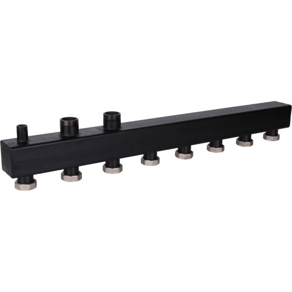 RDG-0017-004004 ROMMER Стальной распределительный коллектор 4 отопительных контура 1 1/2