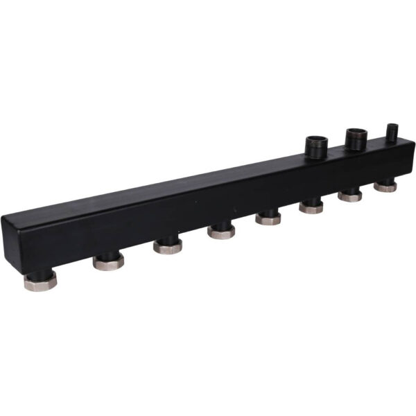 RDG-0017-004004 ROMMER Стальной распределительный коллектор 4 отопительных контура 1 1/2