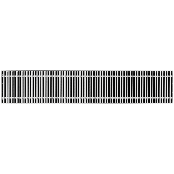 SCN-1100-1119100 STOUT Конвектор внутрипольный SCN 110.190.1000 (Решётка роликовая,алюминий)