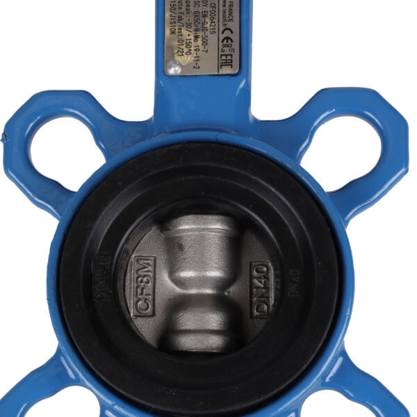 VPI4449-02EP0040 Tecofi Затвор дисков.поворотный, корпус ковкий чугун, диск нж сталь VPI4449 Ду40 Ру