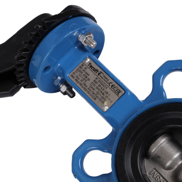 VPI4449-02EP0040 Tecofi Затвор дисков.поворотный, корпус ковкий чугун, диск нж сталь VPI4449 Ду40 Ру