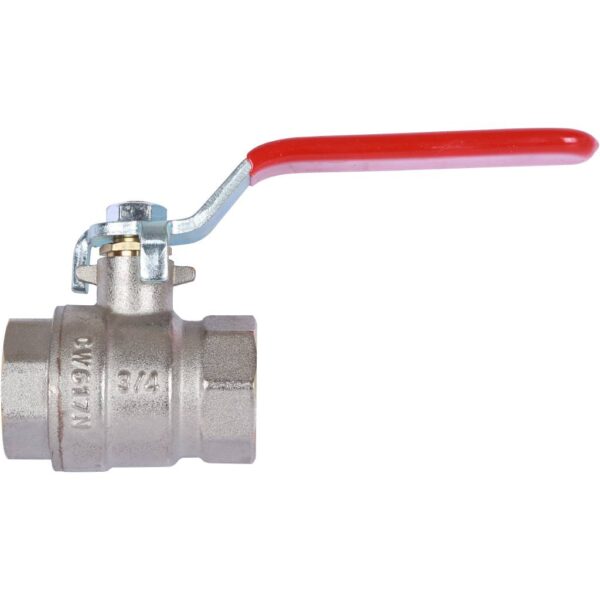 ШАРОВОЙ КРАН 3/4 ВН/ВН, РУЧКА РЫЧАГ 0 ROMMER RBV-0001-011032
