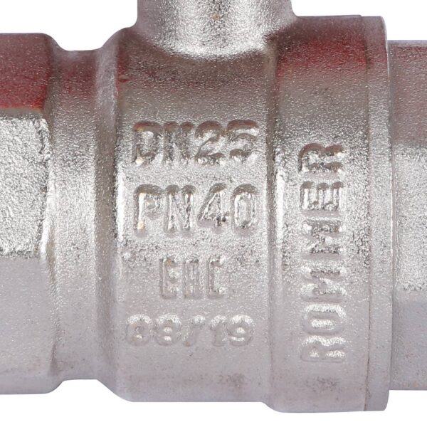 RBV-0003-0110225 ROMMER Шаровой кран 1 ВН/ВН, ручка бабочка