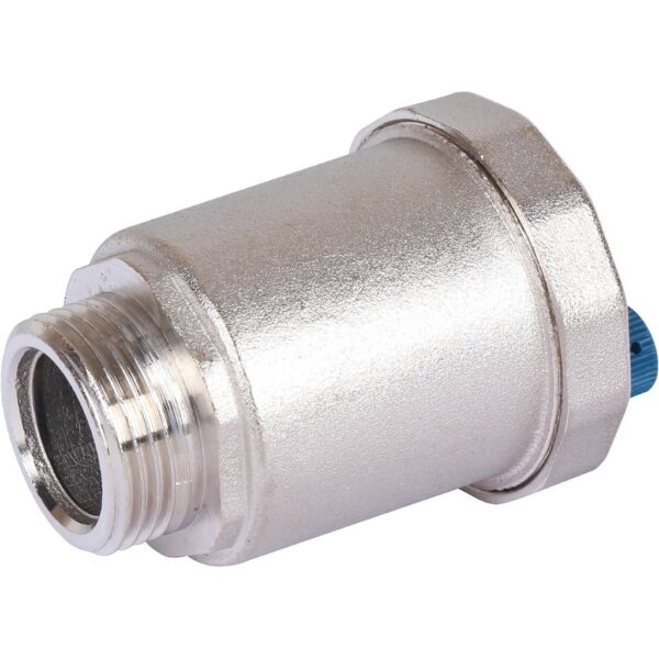 SVS-1011-000020 STOUT Воздухоотводчик автоматический вертикальный выпуск, нар.р. 3/4 никель.