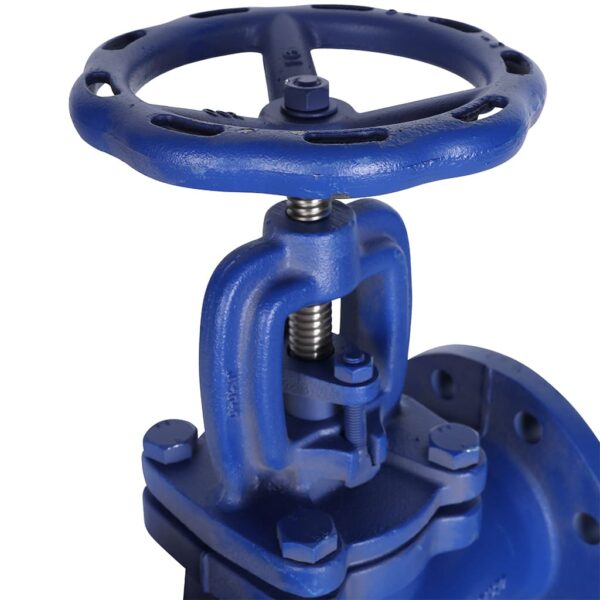 215A080C01 ZETKAMA Клапан запорный чугун 215A Ду80 Ру16 фл Tmax=300
