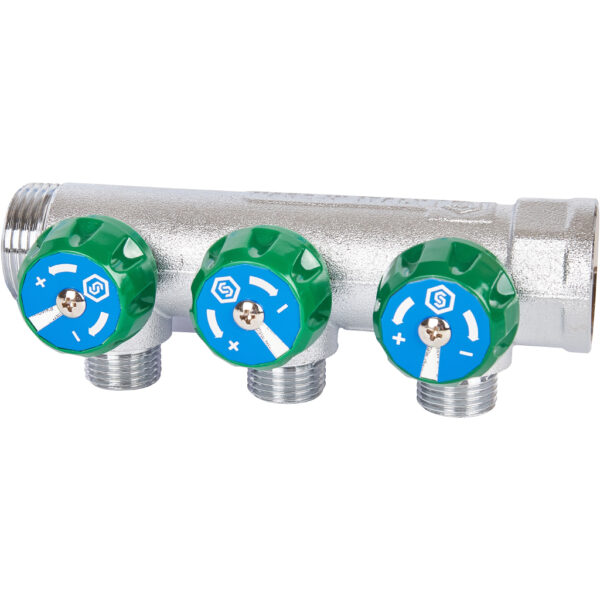 SMB-6850-011203 STOUT Коллектор регулирующий 1 , 3 отвода 1/2