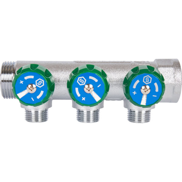 SMB-6850-011203 STOUT Коллектор регулирующий 1 , 3 отвода 1/2