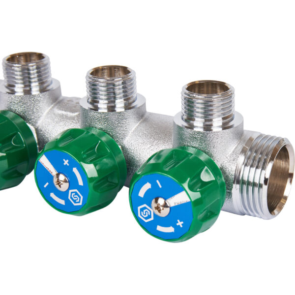 SMB-6850-011203 STOUT Коллектор регулирующий 1 , 3 отвода 1/2