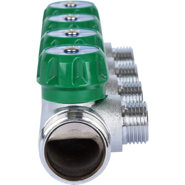 SMB-6850-011204 STOUT Коллектор регулирующий 1 , 4 отвода 1/2