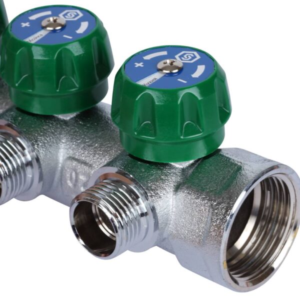 SMB-6850-011204 STOUT Коллектор регулирующий 1 , 4 отвода 1/2