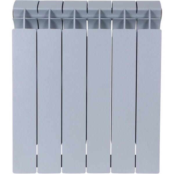 Global STYLE PLUS 500 6 секции радиатор биметаллический боковое подключение (цвет cod.08 grigio arge