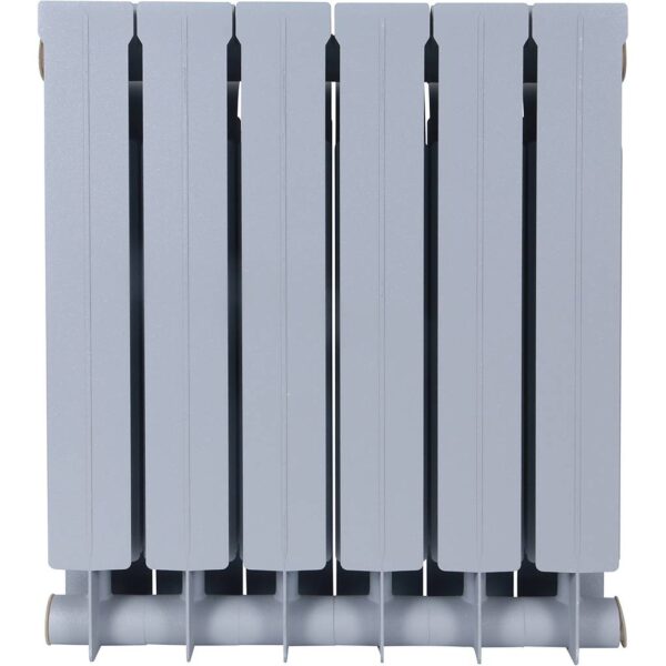Global STYLE PLUS 500 6 секции радиатор биметаллический боковое подключение (цвет cod.08 grigio arge