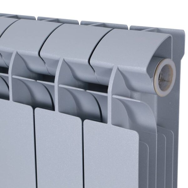 Global STYLE PLUS 500 6 секции радиатор биметаллический боковое подключение (цвет cod.08 grigio arge