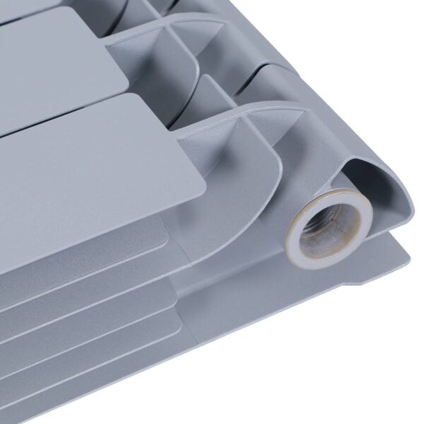 Global STYLE PLUS 500 6 секции радиатор биметаллический боковое подключение (цвет cod.08 grigio arge