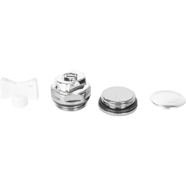 011046 08 Global KIT 1/2 Присоединительный набор для радиатора (цвет cod.08 grigio argento opaco met