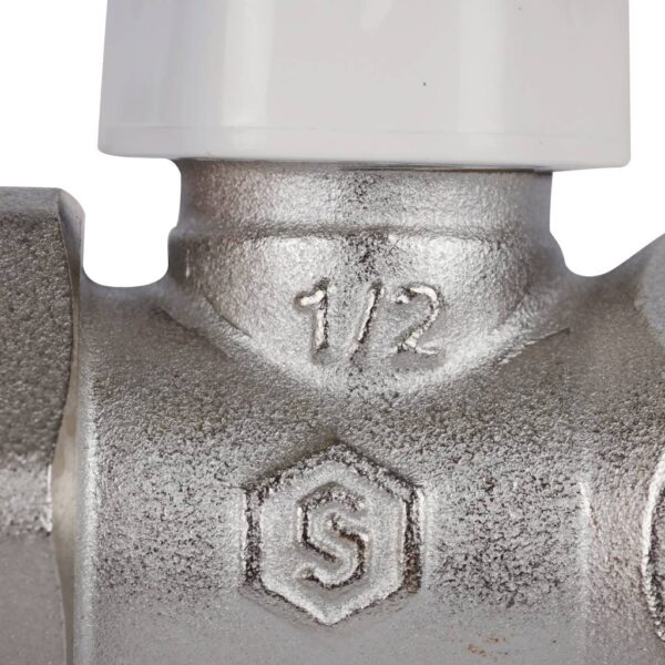 SVL-1176-100015 STOUT Клапан запорно-балансировочный прямой 1/2 (с дополнительным уплотнением)