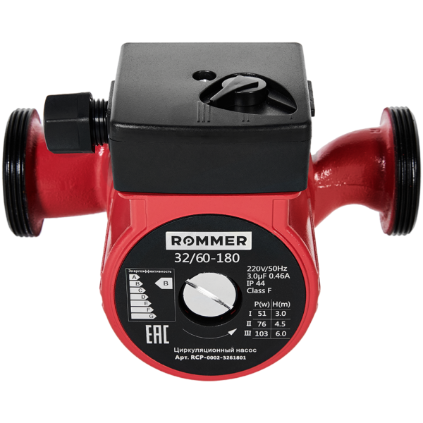 RCP-0002-3261801 ROMMER Циркуляционный насос RATE 32/60-180