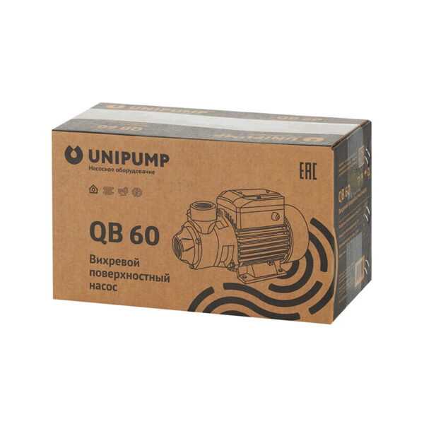 83861 UNIPUMP Поверхностный вихревой насос QB 60