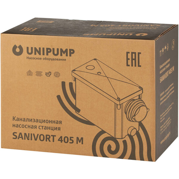 62916 UNIPUMP Канализационная насосная станция SANIVORT 405 М