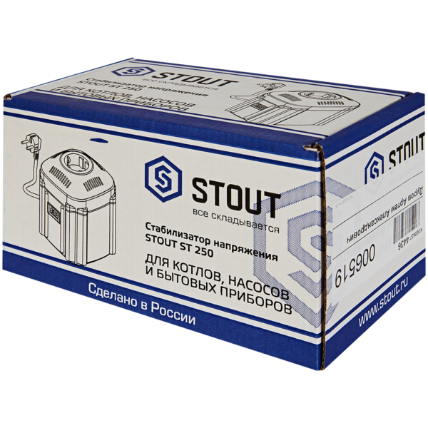 SST-0001-000250 STOUT Стабилизатор сетевого напряжения STOUT ST 250