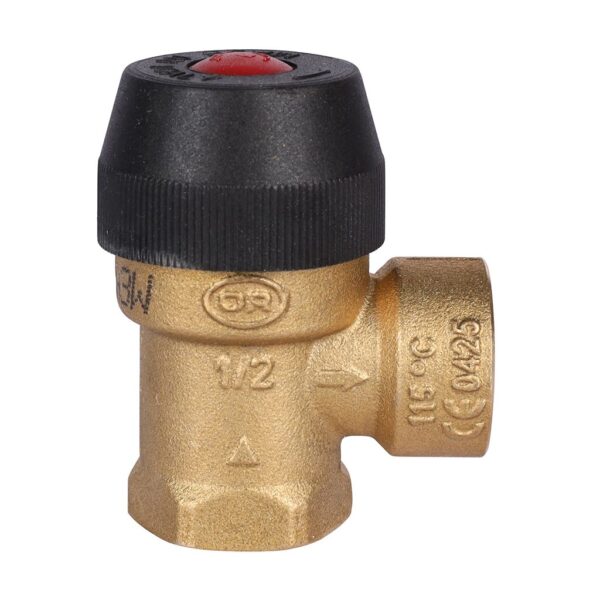 SVS-0010-016015 STOUT Клапан предохранительный для отопления 6 бар 1/2 х1/2 (487.160)