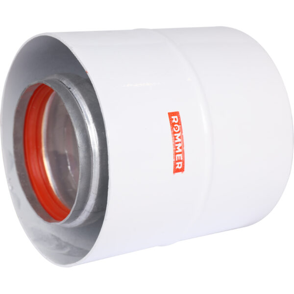 ROMMER RCA-6010-210100 Начальный участок вертикальный коакс. 60/100 хомут в комплекте + втулка D60