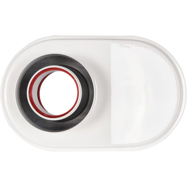 ROMMER RCA-8080-210002 Адаптер моноблочный для перехода на двухтрубную систему 80/80 в комплекте хом