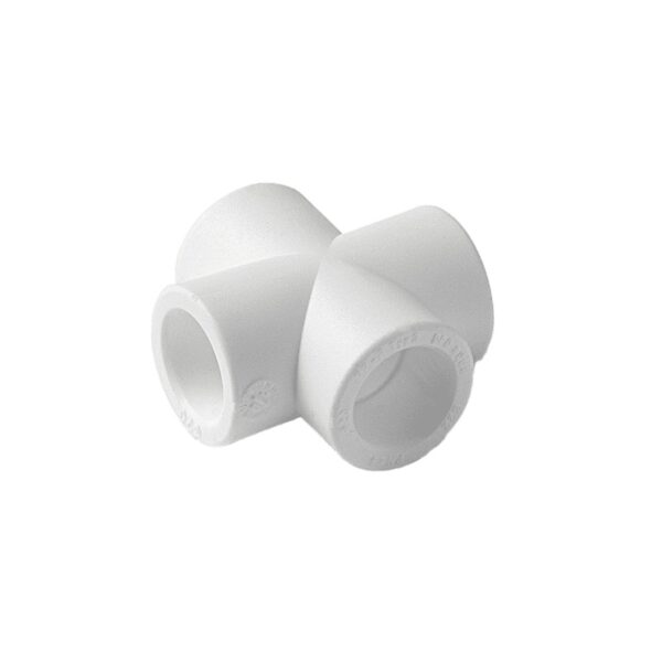 PA17010P Pro Aqua d= 25 PP-R Крестовина Белая