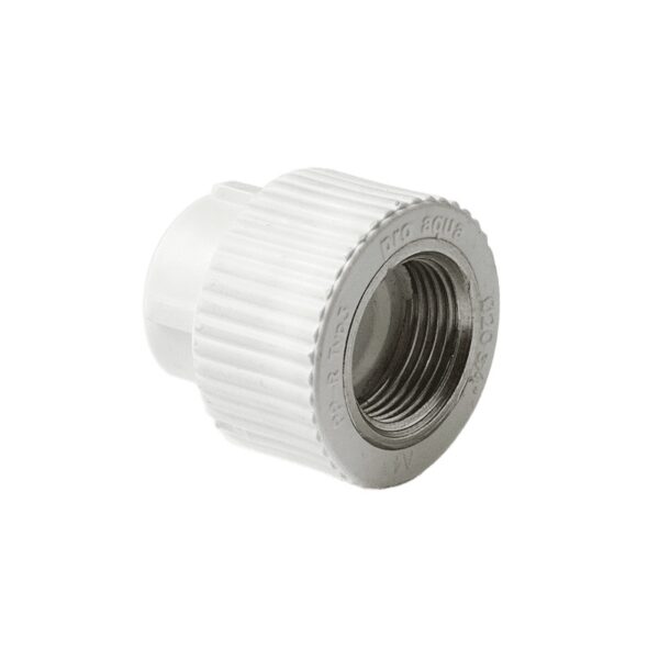 PA22016P Pro Aqua d= 32-3/4 PP-R Муфта комбинированная ВР Белая