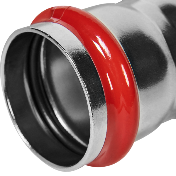 RSS-0017-000035 ROMMER Муфта равнопроходная ВПр, 35, из нержавеющей стали прессовой