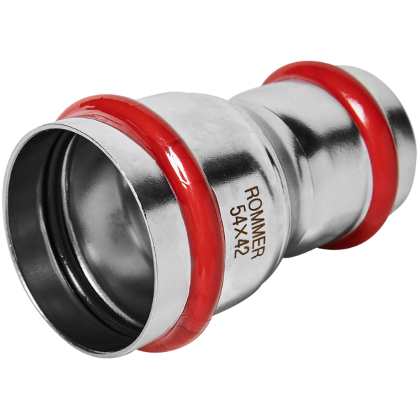 RSS-0018-005442 ROMMER Муфта переходная ВПр, 54х42, из нержавеющей стали прессовой