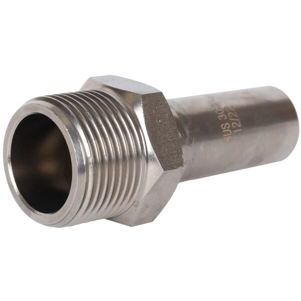 RSS-0024-001834 ROMMER Вставка переходная НПр-НР, 18х3/4, из нержавеющей стали прессовой