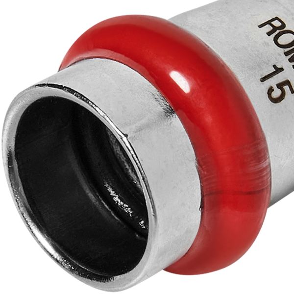 RSS-0025-000015 ROMMER Заглушка ВПр, 15, из нержавеющей стали прессовой