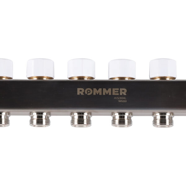 RMS-1200-000012 ROMMER Коллектор из нержавеющей стали с расходомерами 12 вых.