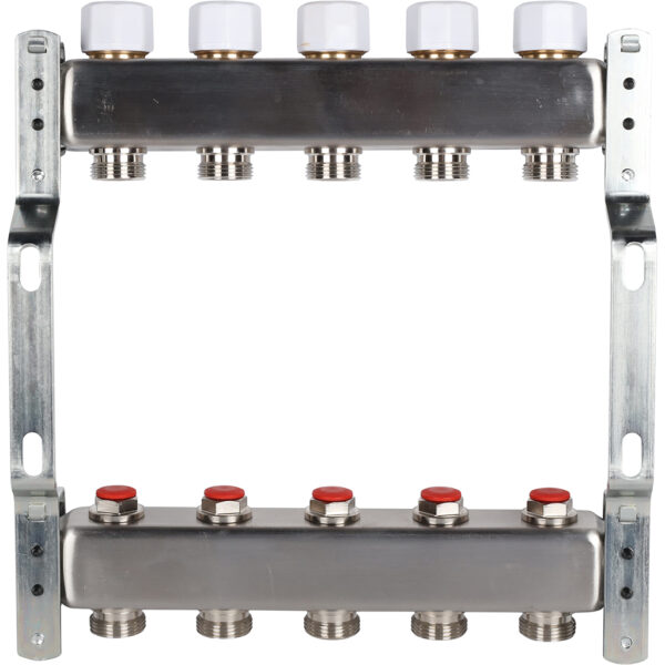 RMS-3200-000005 ROMMER Коллектор из нержавеющей стали без расходомеров 5 вых.