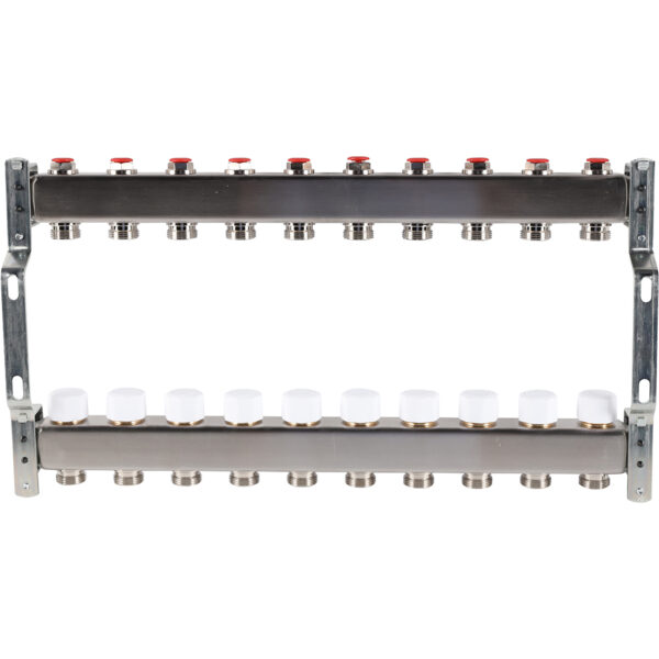 RMS-3200-000010 ROMMER Коллектор из нержавеющей стали без расходомеров 10 вых.