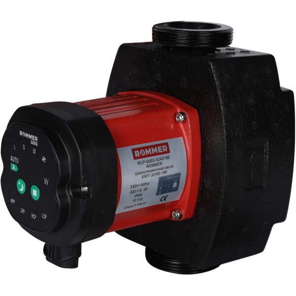 RCP-0003-3240180 ROMMER Циркуляционный насос ERTI 32/40-180 с гайками и теплоизоляцией
