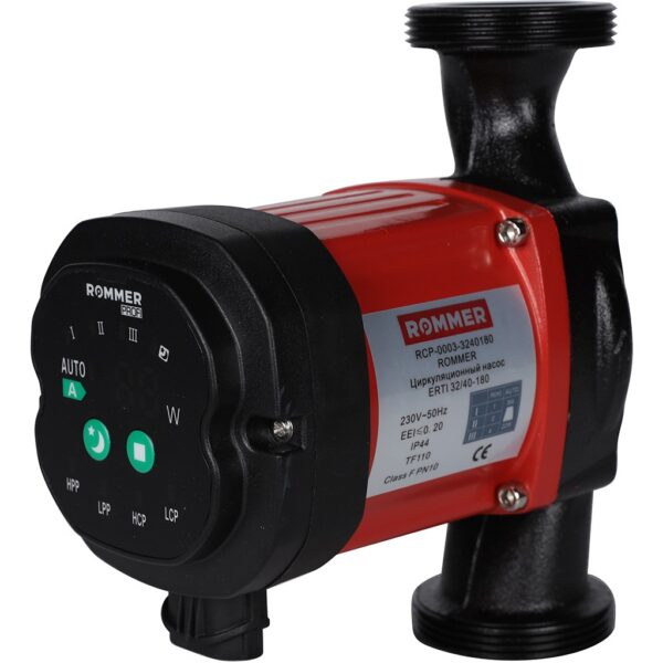 RCP-0003-3240180 ROMMER Циркуляционный насос ERTI 32/40-180 с гайками и теплоизоляцией