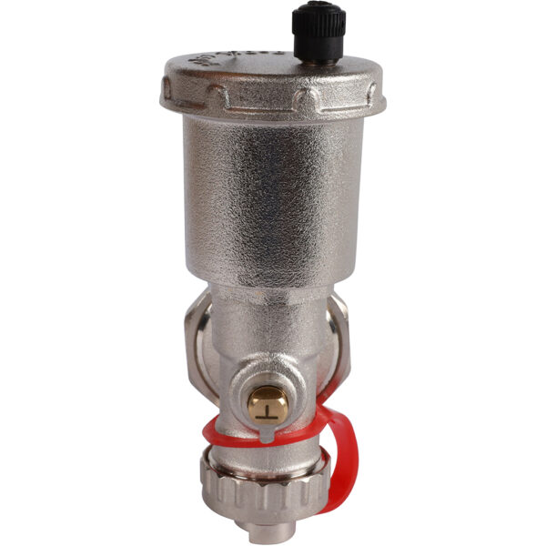 RMS-1001-010001 ROMMER Регулируемый концевой фитинг с дренажным вентилем, автоматический воздухоотво