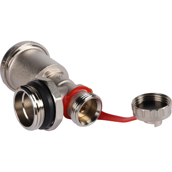 RMS-1001-010001 ROMMER Регулируемый концевой фитинг с дренажным вентилем, автоматический воздухоотво