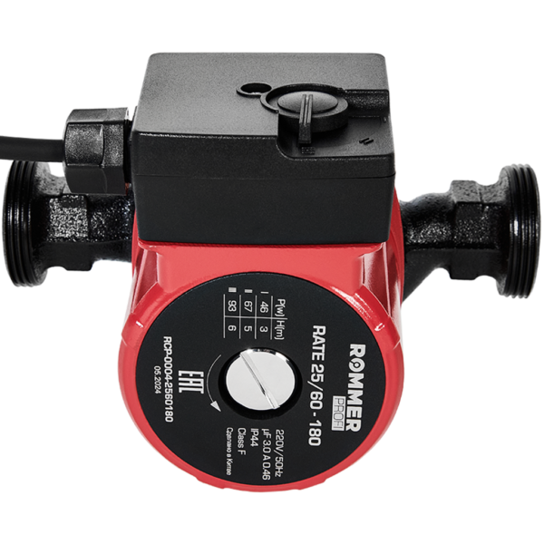 RCP-0004-2560180 ROMMER PROFI Циркуляционный насос RATE 25/60-180