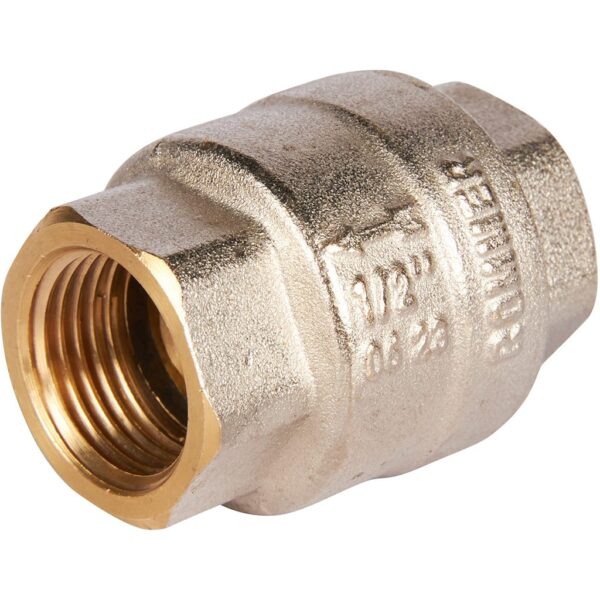 RVC-0001-000015 ROMMER 1/2 Клапан обратный пружинный муфтовый с металлическим седлом
