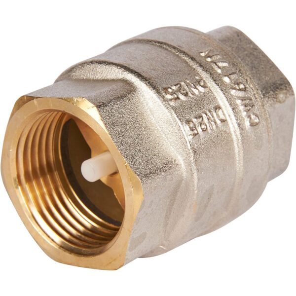 RVC-0002-000025 ROMMER 1 Клапан обратный пружинный муфтовый с пластиковым седлом