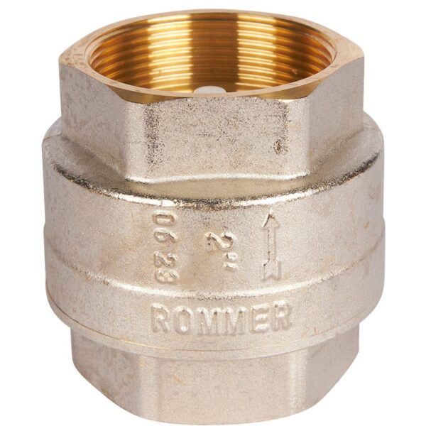 RVC-0002-000050 ROMMER 2 Клапан обратный пружинный муфтовый с пластиковым седлом