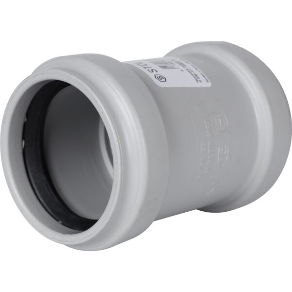 SKB-0006-000058 STOUT D 58 Муфта двухраструбная канализационная бесшумная
