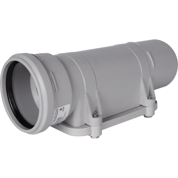 SKB-0014-000110 STOUT D 110 Ревизия с прямоугольной крышкой канализационная бесшумная