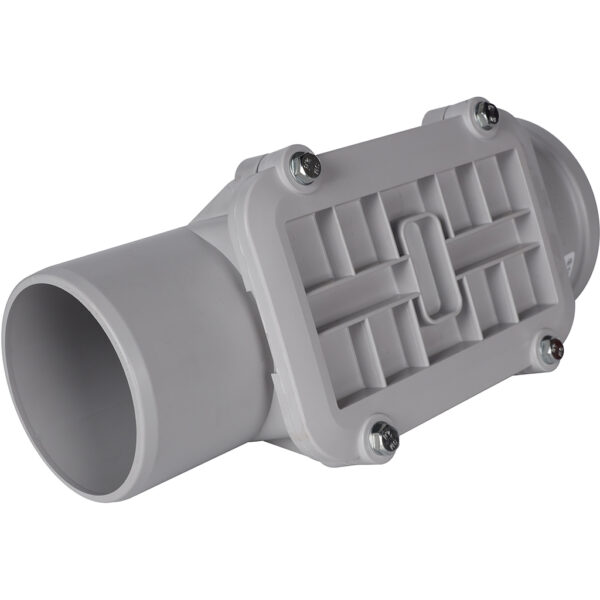 SKB-0014-000110 STOUT D 110 Ревизия с прямоугольной крышкой канализационная бесшумная