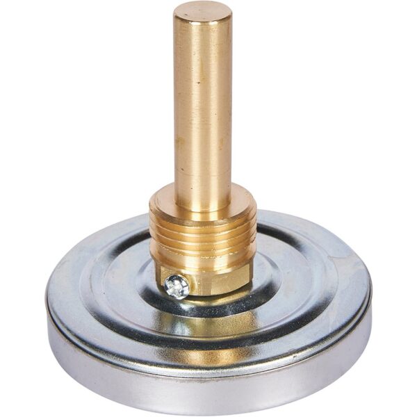 RIM-0001-635015 ROMMER Термометр биметаллический с погружной гильзой. Корпус Dn 63 мм, гильза 50 мм