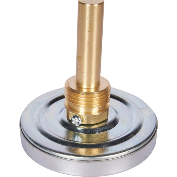 RIM-0001-635015 ROMMER Термометр биметаллический с погружной гильзой. Корпус Dn 63 мм, гильза 50 мм